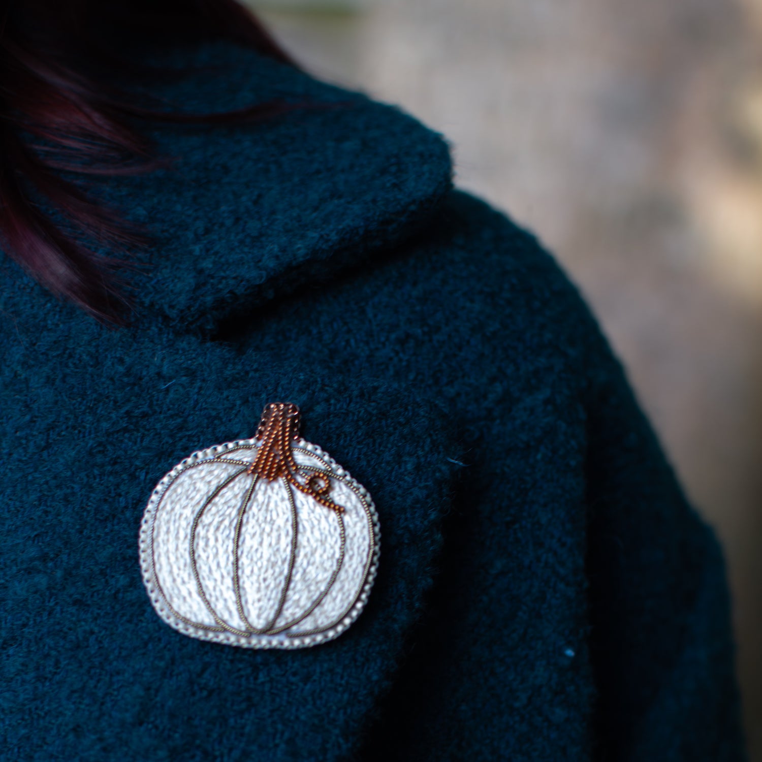 Embroidered Brooches