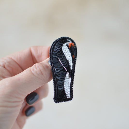 Emperor Penguin Brooch