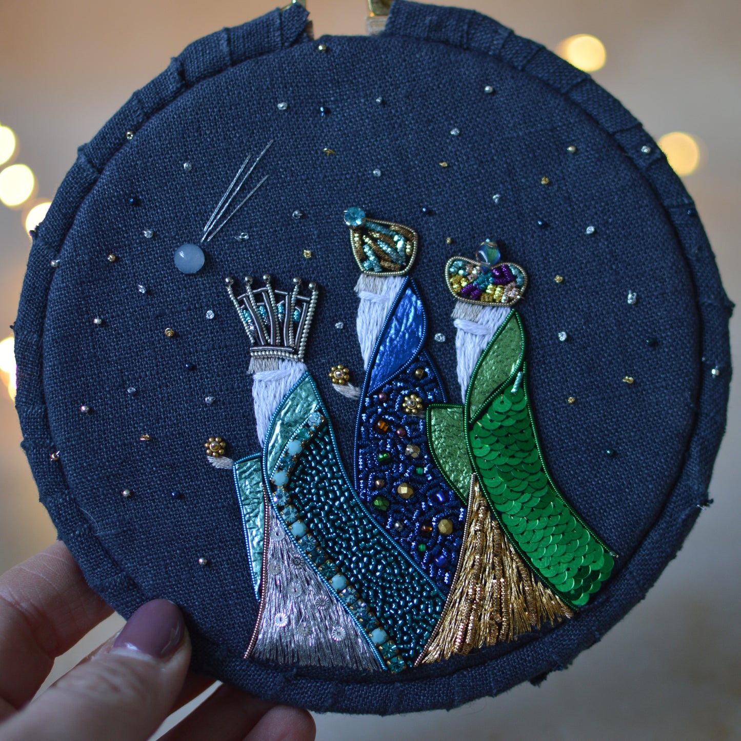 Three Wise Men Embroidery Picture