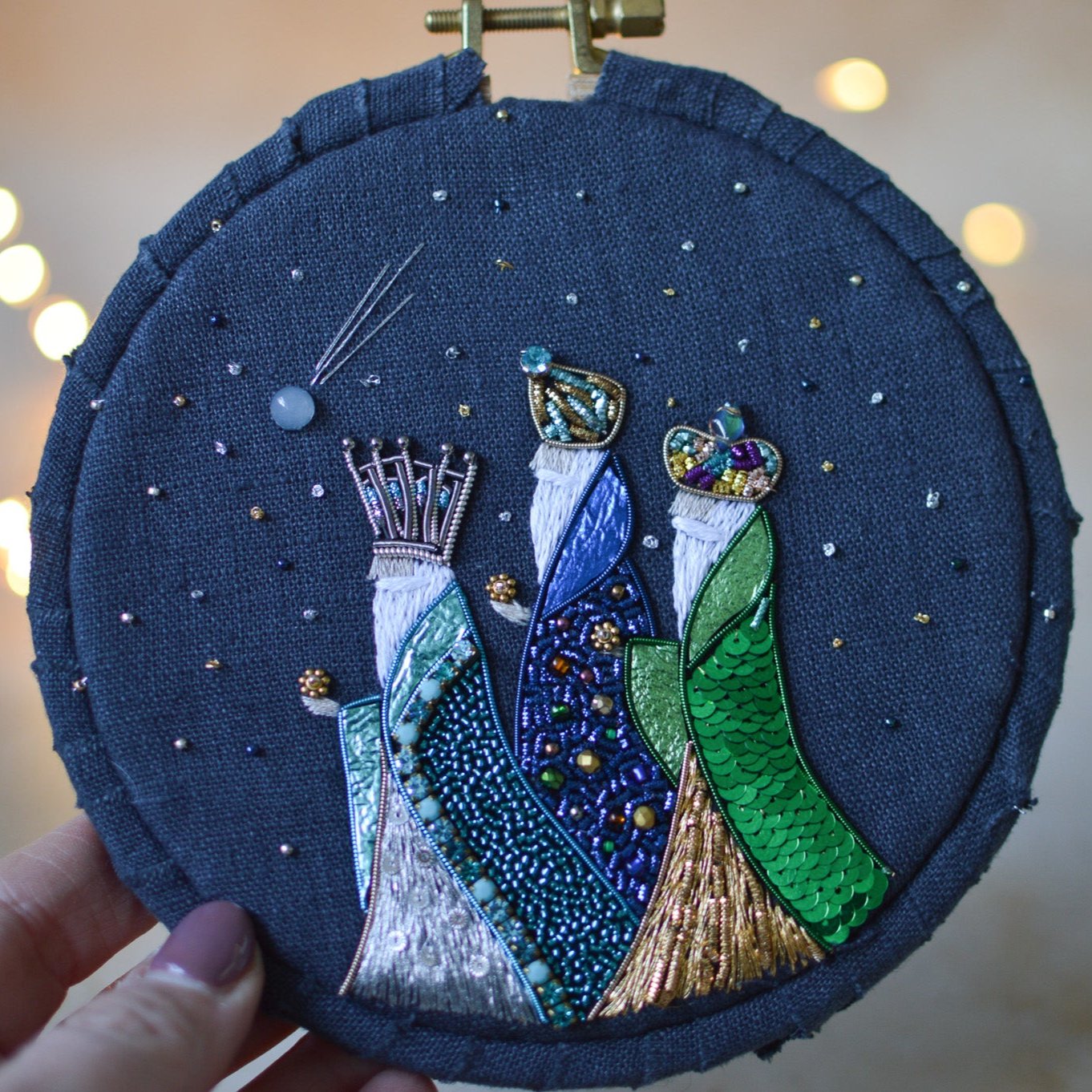 Three Wise Men Embroidery Picture