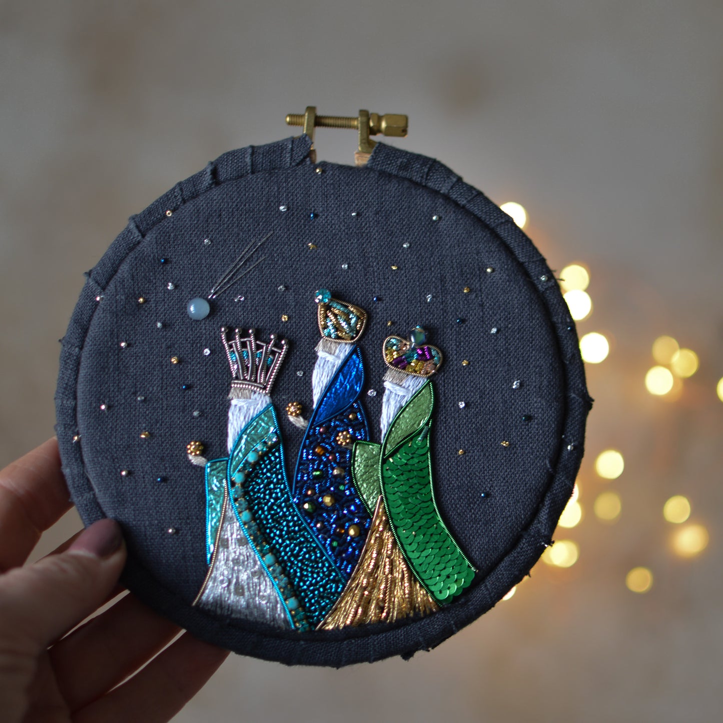 Three Wise Men Embroidery Picture